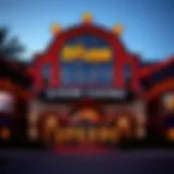 Exterior view of 8 Fuse Casino showcasing its architectural elegance