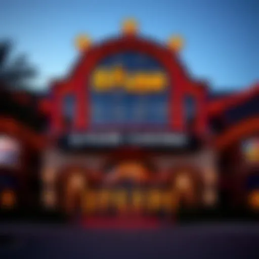 Exterior view of 8 Fuse Casino showcasing its architectural elegance