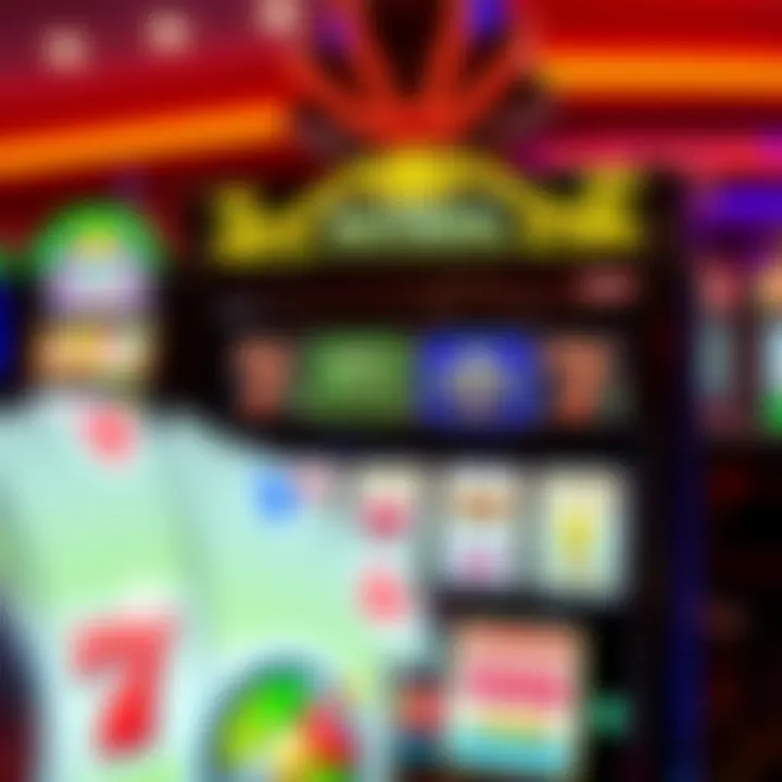 Exploring Online Slot Games Vibrant online slot machine interface showcasing various games