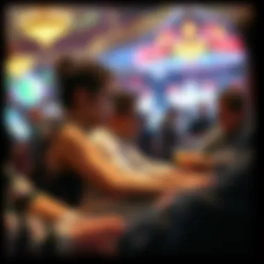 Players engaging with online casino platforms