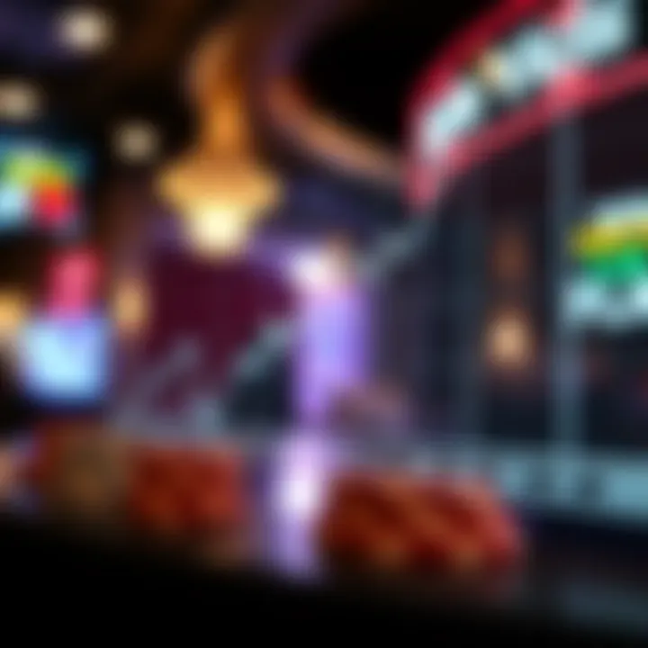 Graph showcasing betting line movements