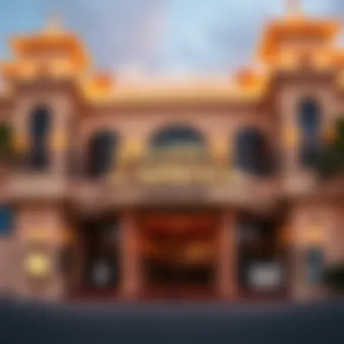 Exterior view of Baldwin Casino showcasing its architectural design