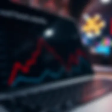 A graph showing emerging trends and risks in online lottery participation.