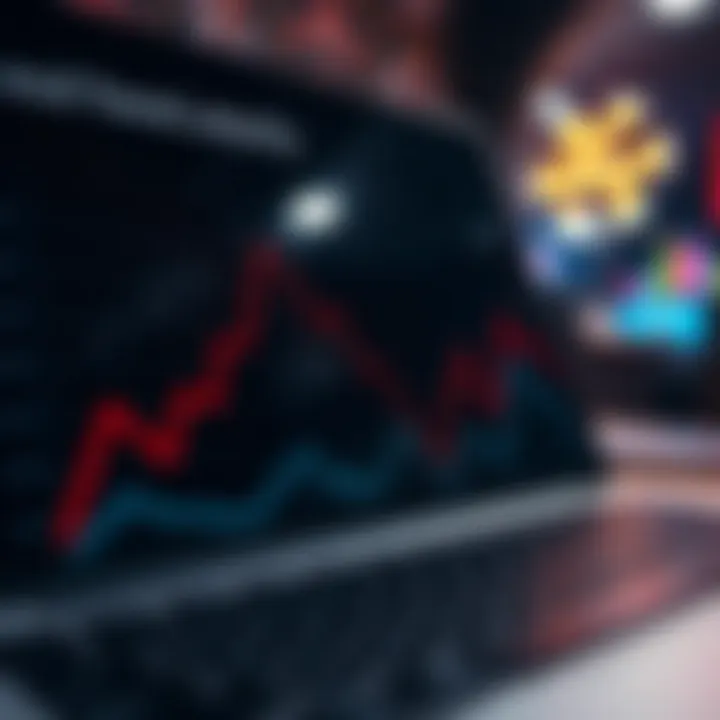 A graph showing emerging trends and risks in online lottery participation.