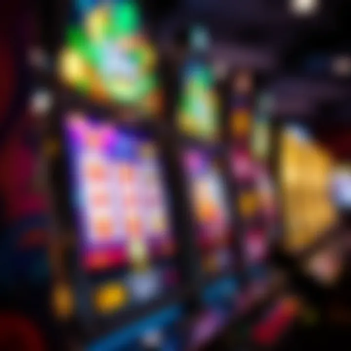 An engaging modern video slot machine with dynamic graphics