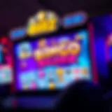 Bingo Blitz game interface showcasing vibrant graphics.