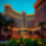 Elegant view of the Borgata Hotel exterior