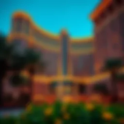 Elegant view of the Borgata Hotel exterior