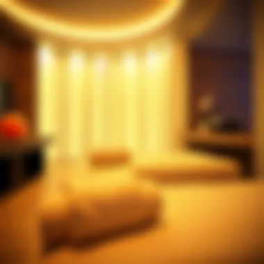 Relaxing spa amenities available at the hotel