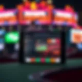 Borgata Sportsbook Digital Interface Overview of Borgata Sportsbook interface on a digital device