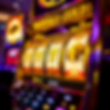 Close-up view of winning combinations on Buffalo Gold slot
