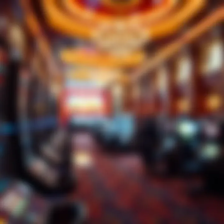 Caesars Casino interior showcasing gaming options