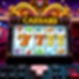 Caesars Slots 777 Game Interface Visual representation of Caesars Slots 777 interface