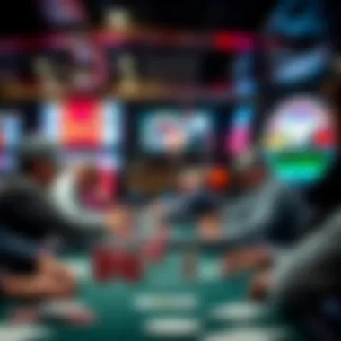 Diverse Same Game Parlay Options Illustration of various same game parlay options