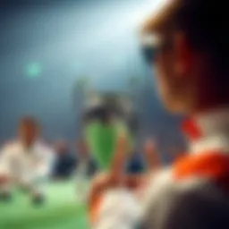 Visual representation of Champions League betting odds trends