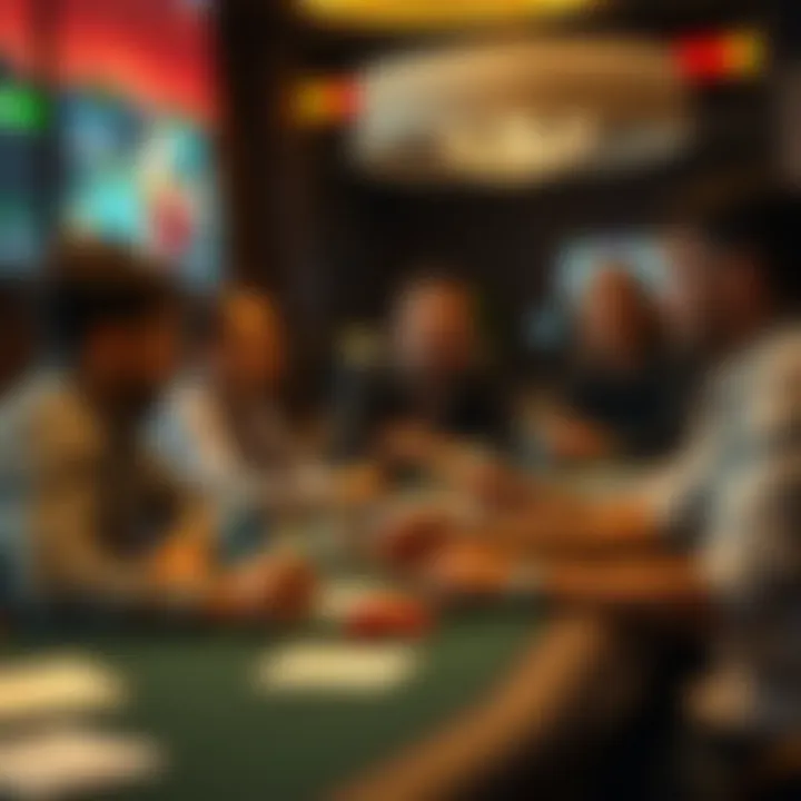 Team brainstorming session at Chumba Casino