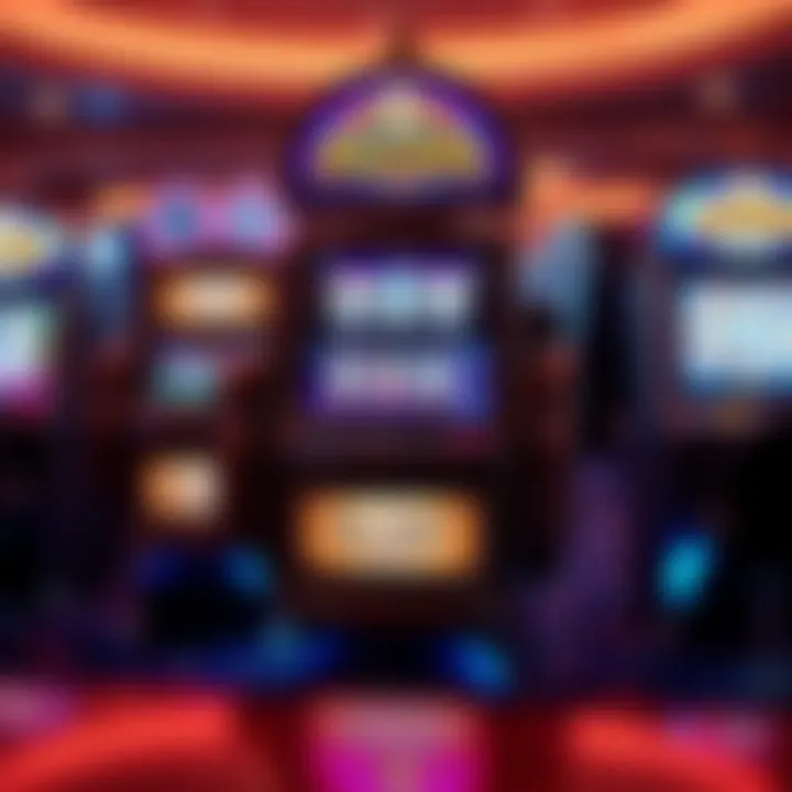 Innovations in Modern Slot Machines Modern bar slot machine with digital display and interactive features