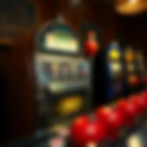 A Glimpse into Vintage Slot Machines Vintage bar slot machine showcasing classic design elements