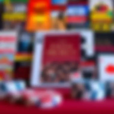 Top Poker Audiobook Recommendations Collage of popular poker audiobook titles