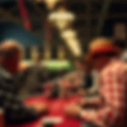 Historic parimutuel betting scene