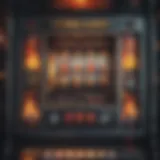 Visual representation of Fire Link slot machine interface