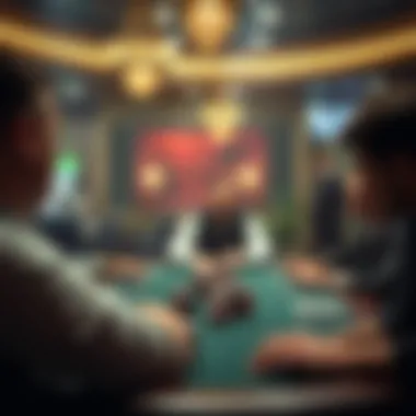 Essential Poker Etiquette Guidelines A visual representation of poker etiquette in a gaming environment