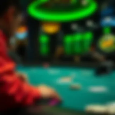 Illustration of odds in blackjack gameplay