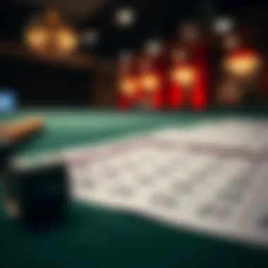 Decoding Betting Odds Close-up of tennis betting odds