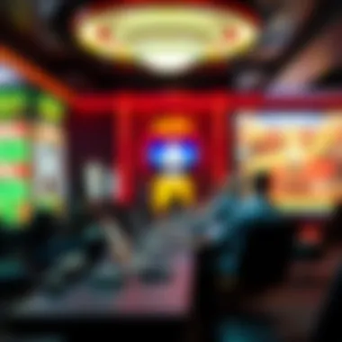 An illustration depicting the evolution of online gaming platforms in Norway