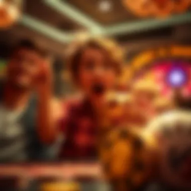 The Excitement of Claiming Free Spins Bonuses Creative concept illustrating the excitement of claiming free spins bonuses