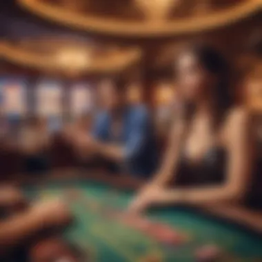 Immersive player engagement in a themed casino environment