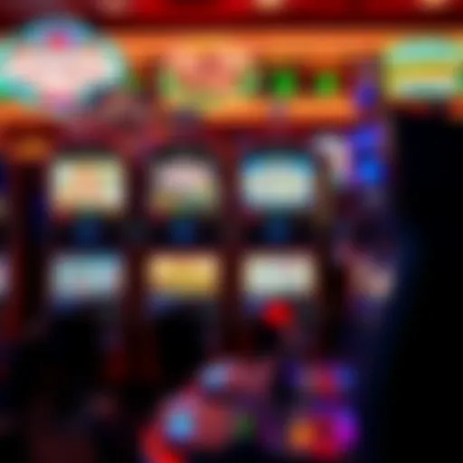 Vibrant Free Vegas Slot Machines A vibrant display of free Vegas slot machines showcasing various themes
