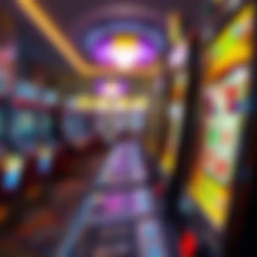 Intricate design of the Blitz slot machine showcasing its vibrant graphics