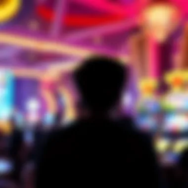 A vibrant event or entertainment show taking place at the casino