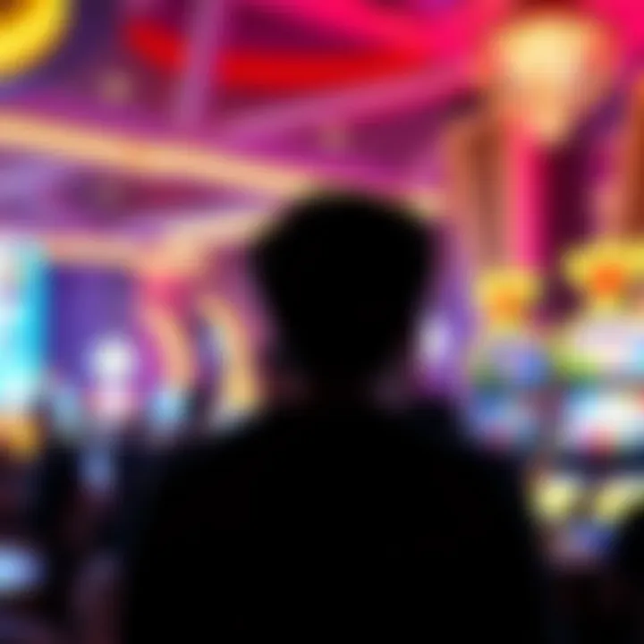 A vibrant event or entertainment show taking place at the casino