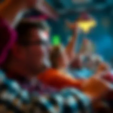 A collage of winners celebrating their scratcher wins with enthusiasm