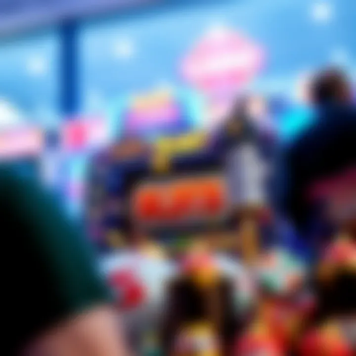 A diverse selection of slot games available on a mobile device