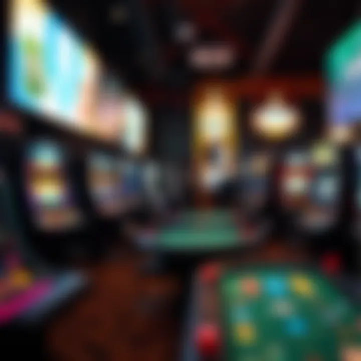 Diverse Gaming Options Available in Detroit Modern gaming options including electronic tables and slots