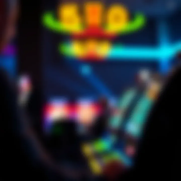 A visual representation of volatility effects in slot machine games