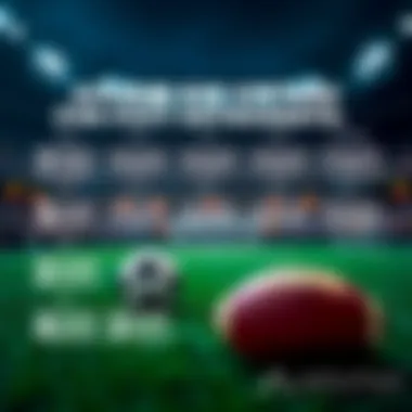 An infographic showcasing various betting options available to football bettors