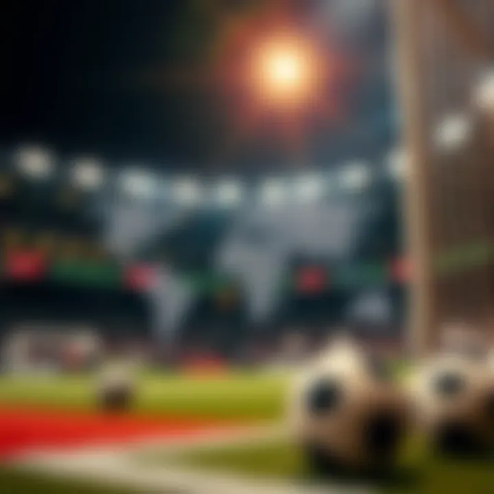 A visual representation of the global reach of football bookmakers