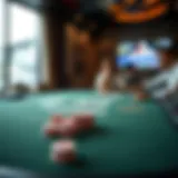 An online poker table showcasing different game types