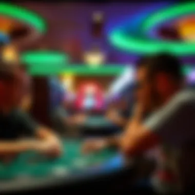 Players engaging in a thrilling game