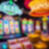 A vibrant display of online slot games highlighting free spin promotions