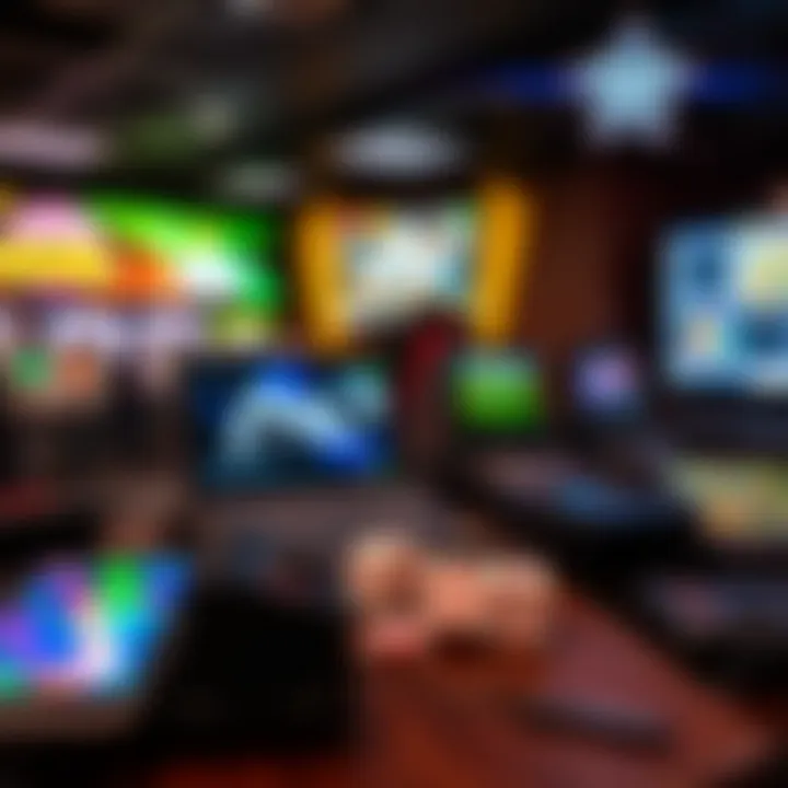 Variety of Gaming Platforms An overview of diverse gaming devices and platforms.