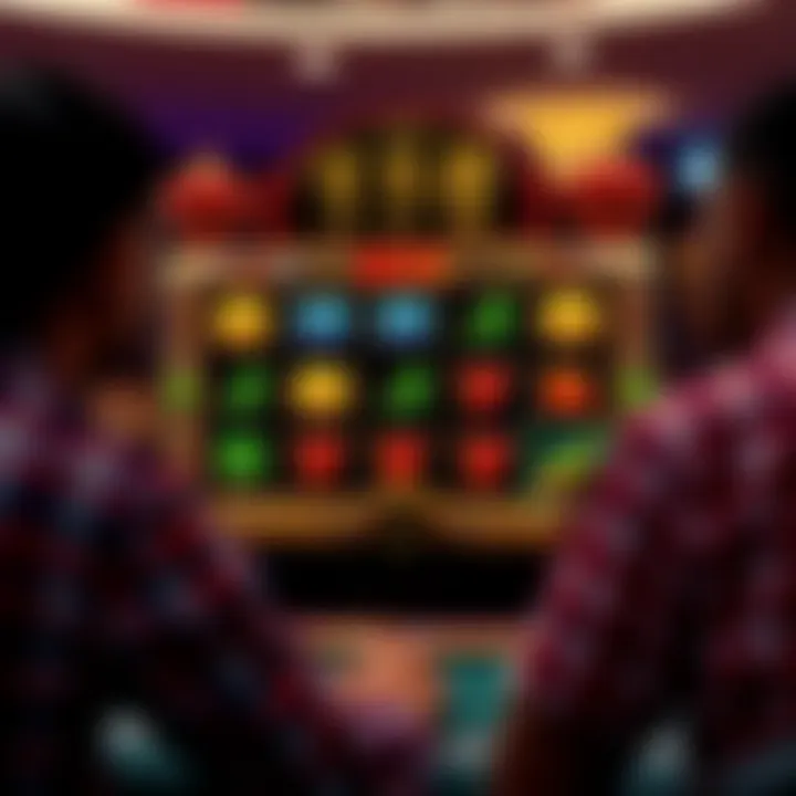 An engaging gameplay screen from a popular Georgian-themed slot game