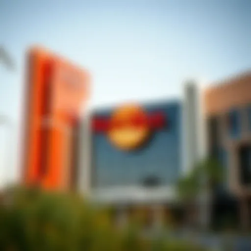 Stunning Architectural Design of Hard Rock Casino Exterior view of the Hard Rock Casino showcasing its iconic architecture