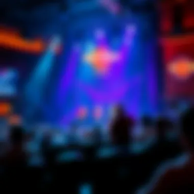Dynamic Live Entertainment at Hard Rock Casino Live entertainment stage with performers engaging the audience