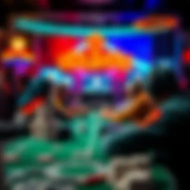 A vibrant illustration of diverse online gaming genres