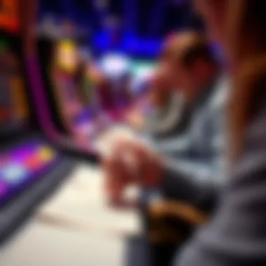 Strategizing Over Keno Tickets Close-up of keno tickets and a player strategizing their game selections.